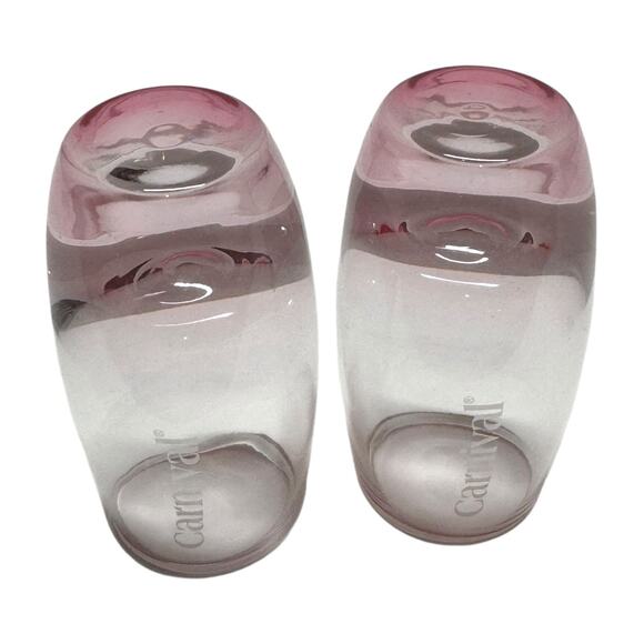 Carnival Cruise Shot Glasses Set of 2 Pink - Picture 4 of 5